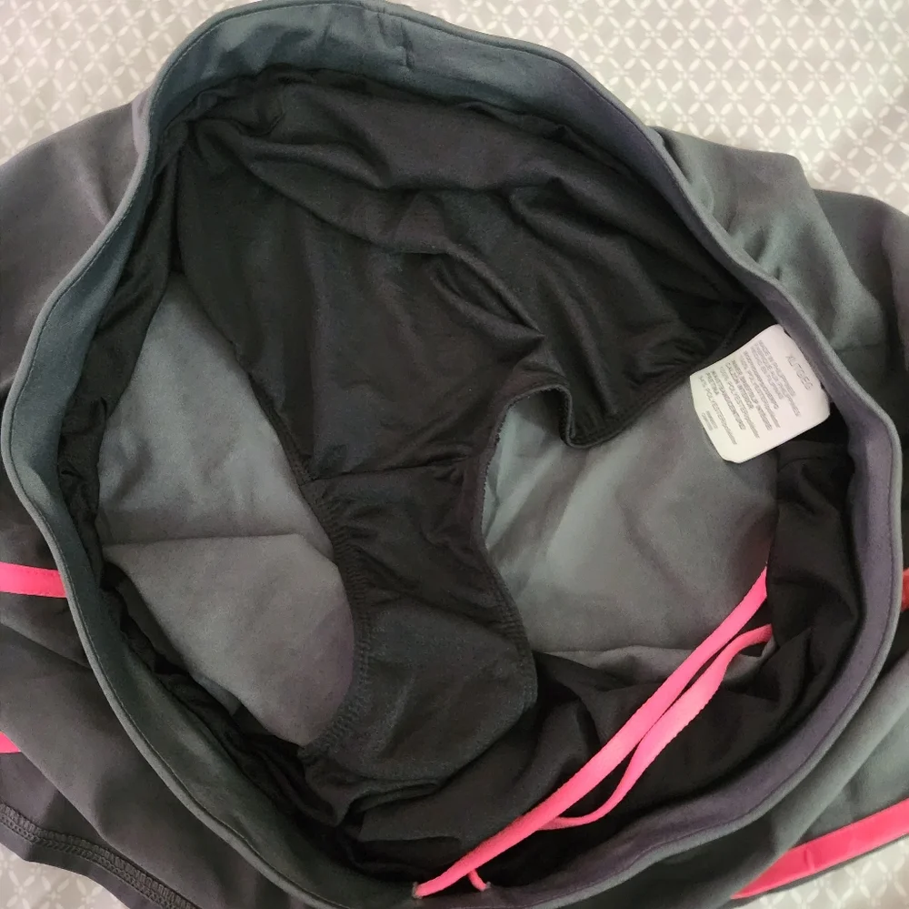 XXL New Under Armour Gray Pink Fly By 2.0 Athletic Running Shorts